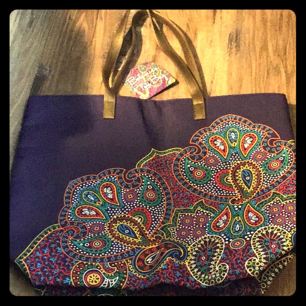 Bohemian tote bag